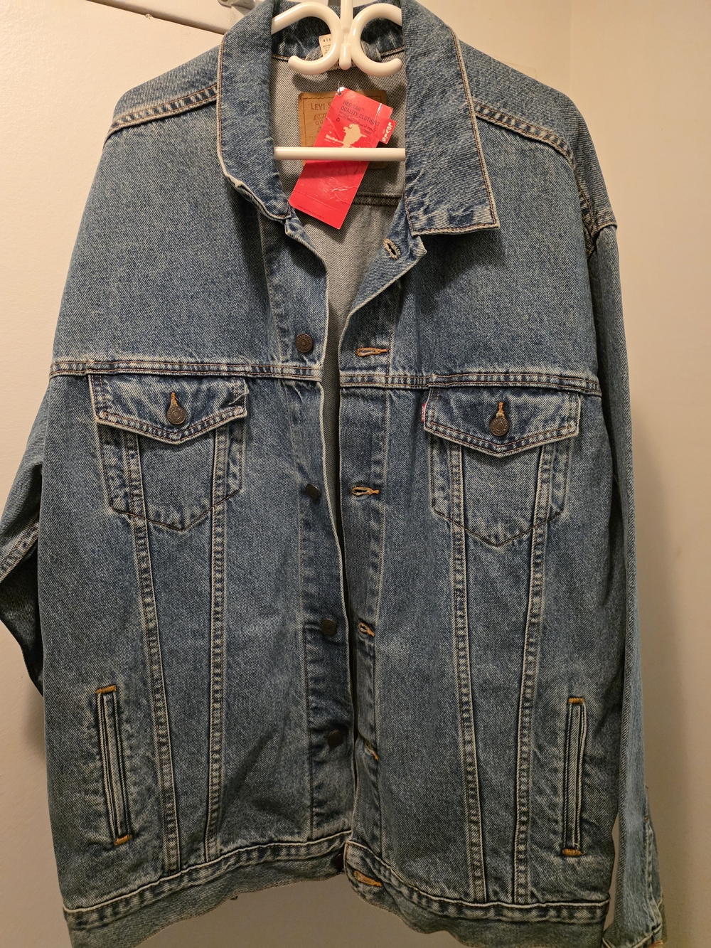Levi's Vintage-Style Blue Denim Jacket